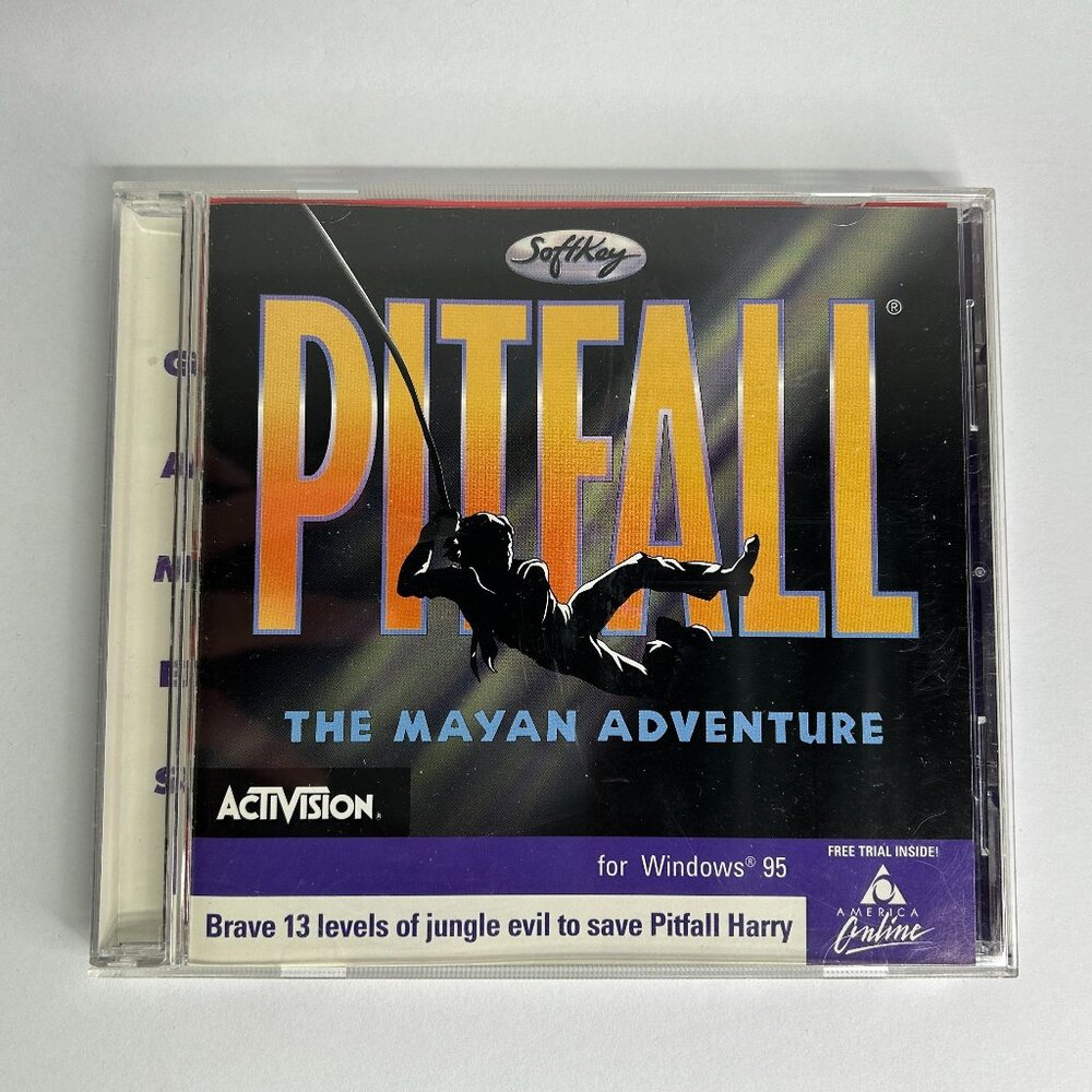 Pitfall The Mayan Adventure for PC Windows 95 by Activision